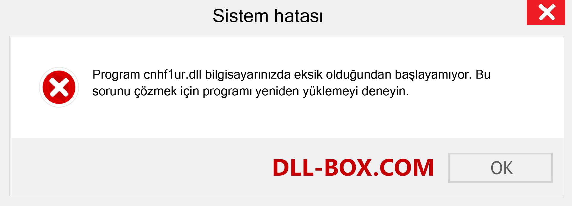 cnhf1ur.dll dosyası eksik mi? Windows 7, 8, 10 için İndirin - Windows'ta cnhf1ur dll Eksik Hatasını Düzeltin, fotoğraflar, resimler